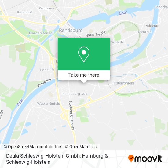 Deula Schleswig-Holstein Gmbh map