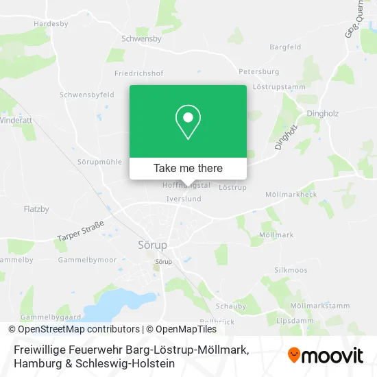 Карта Freiwillige Feuerwehr Barg-Löstrup-Möllmark