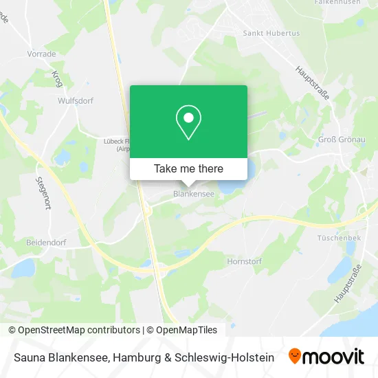 Карта Sauna Blankensee