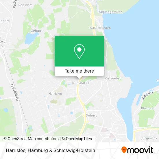 Карта Harrislee