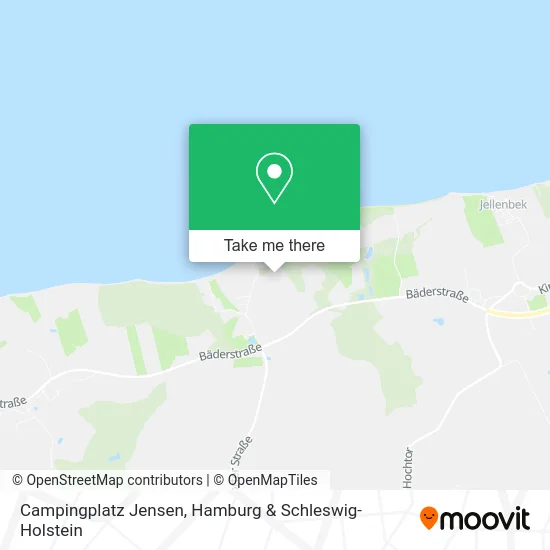 Карта Campingplatz Jensen