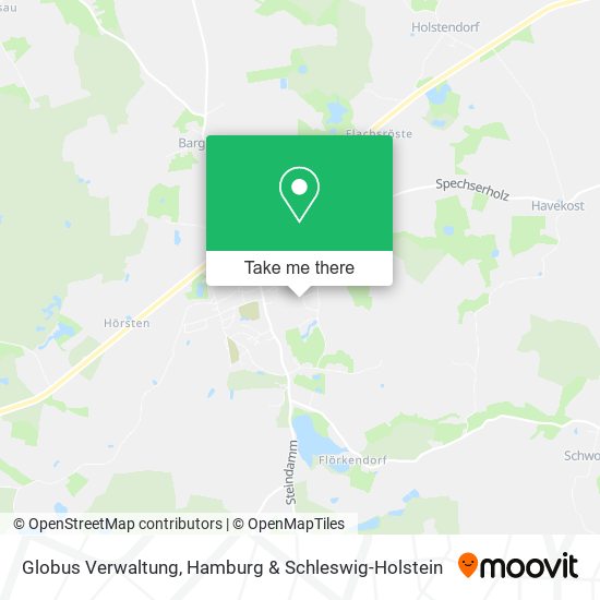 Globus Verwaltung map