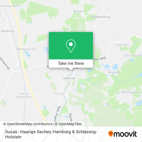 Карта Susaa - Haarige Sachen