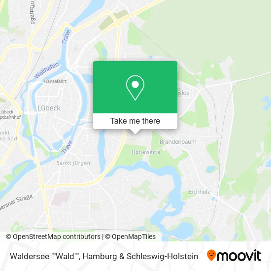 Карта Waldersee ""Wald""