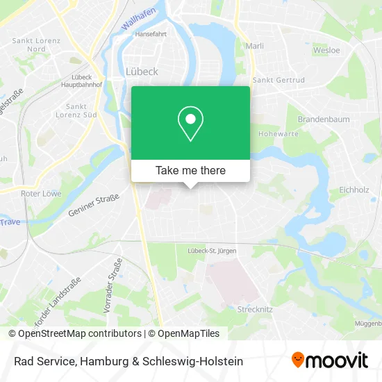 Карта Rad Service