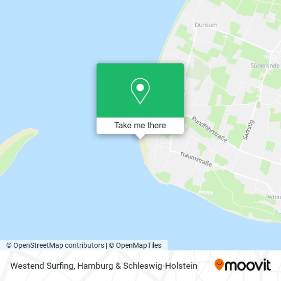 Westend Surfing map