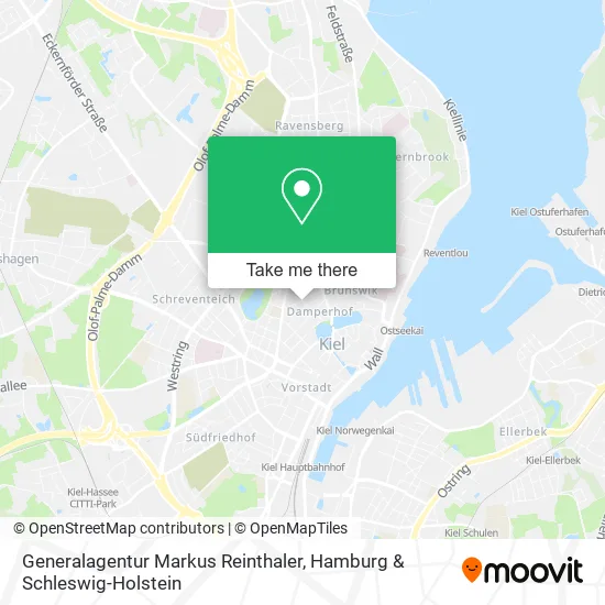 Карта Generalagentur Markus Reinthaler