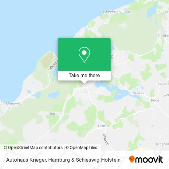 Карта Autohaus Krieger