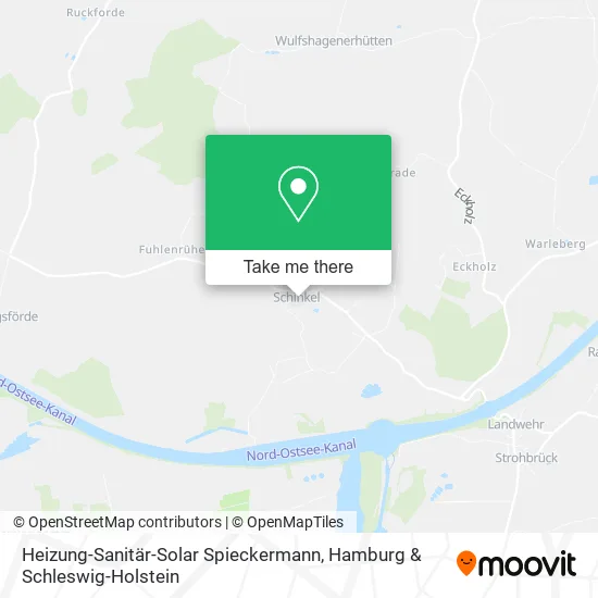 Карта Heizung-Sanitär-Solar Spieckermann