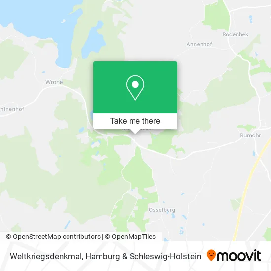 Карта Weltkriegsdenkmal