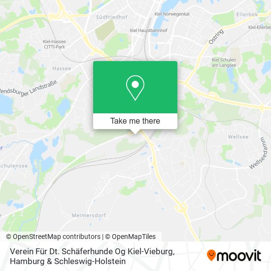 Verein Für Dt. Schäferhunde Og Kiel-Vieburg map