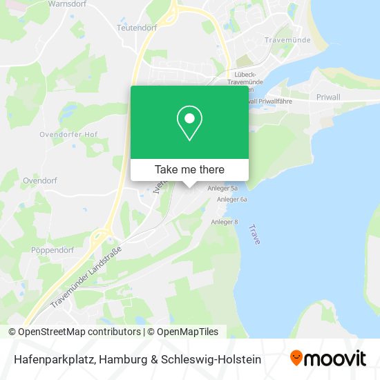 Hafenparkplatz map