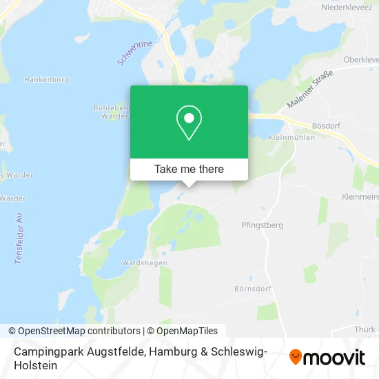 Карта Campingpark Augstfelde