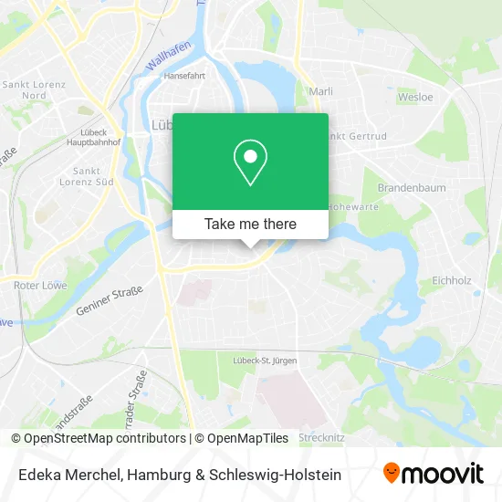 Карта Edeka Merchel