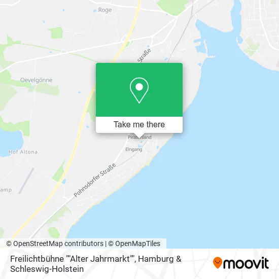 Карта Freilichtbühne ""Alter Jahrmarkt""