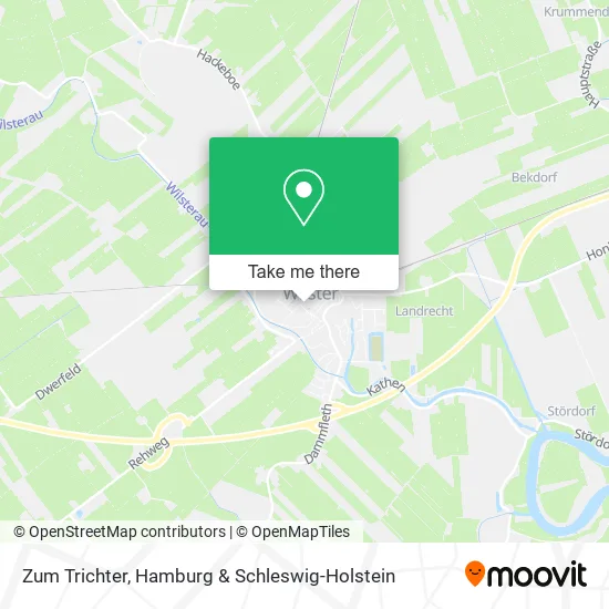 Карта Zum Trichter