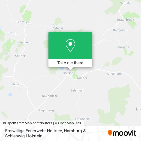 Freiwillige Feuerwehr Holtsee map