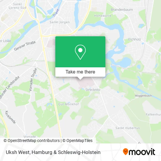 Карта Uksh West