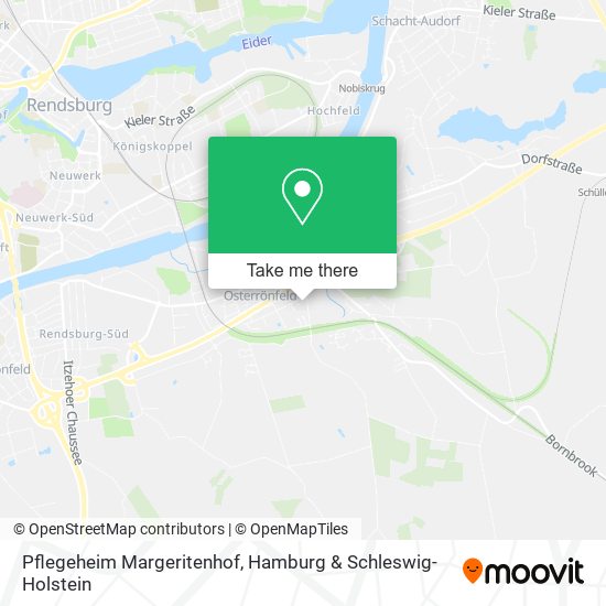 Карта Pflegeheim Margeritenhof