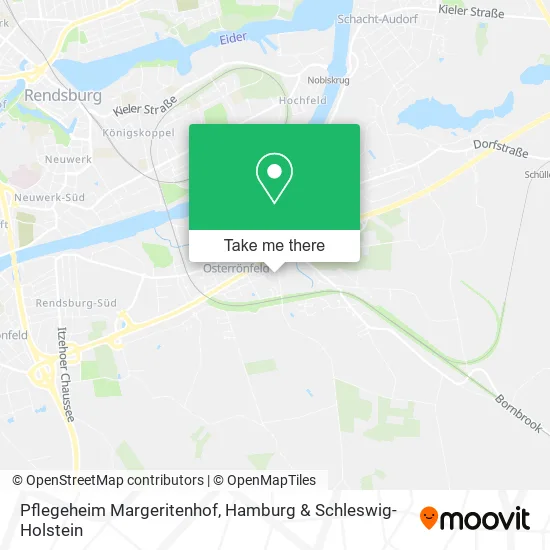 Карта Pflegeheim Margeritenhof