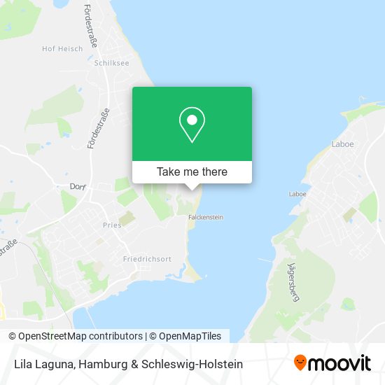 Lila Laguna map