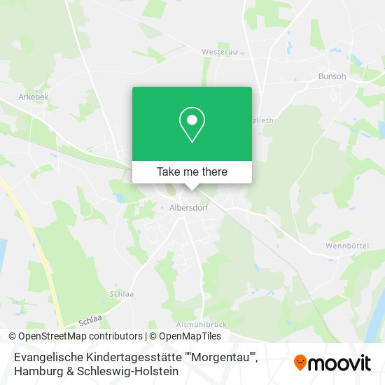 Evangelische Kindertagesstätte ""Morgentau"" map