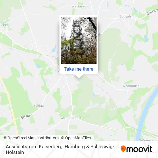 Карта Aussichtsturm Kaiserberg