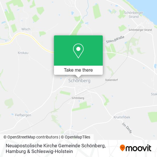 Neuapostolische Kirche Gemeinde Schönberg map