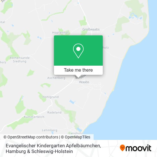 Evangelischer Kindergarten Apfelbäumchen map