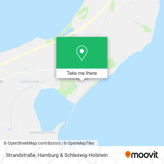 Карта Strandstraße