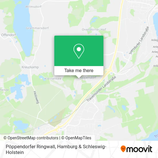 Карта Pöppendorfer Ringwall