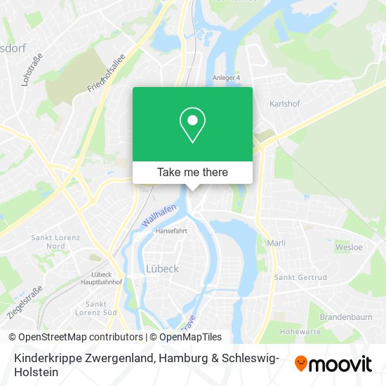 Kinderkrippe Zwergenland map