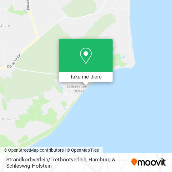 Strandkorbverleih / Tretbootverleih map