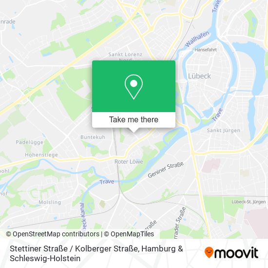 Stettiner Straße / Kolberger Straße map