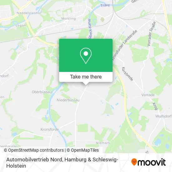 Карта Automobilvertrieb Nord