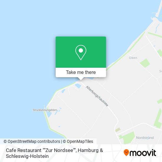 Cafe Restaurant ""Zur Nordsee"" map
