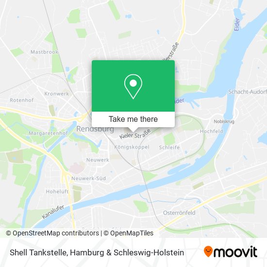 Shell Tankstelle map