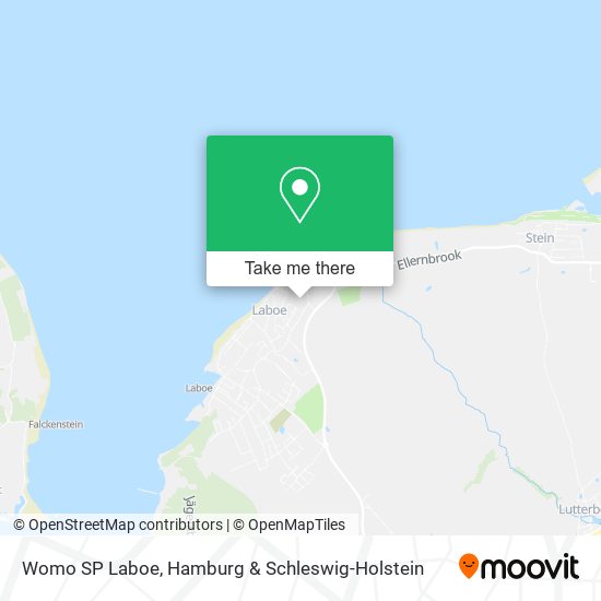 Womo SP Laboe map