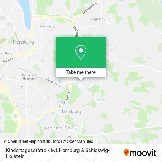 Карта Kindertagesstätte Kiwi