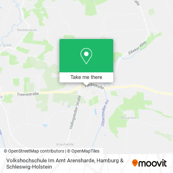 Карта Volkshochschule Im Amt Arensharde