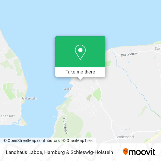 Карта Landhaus Laboe