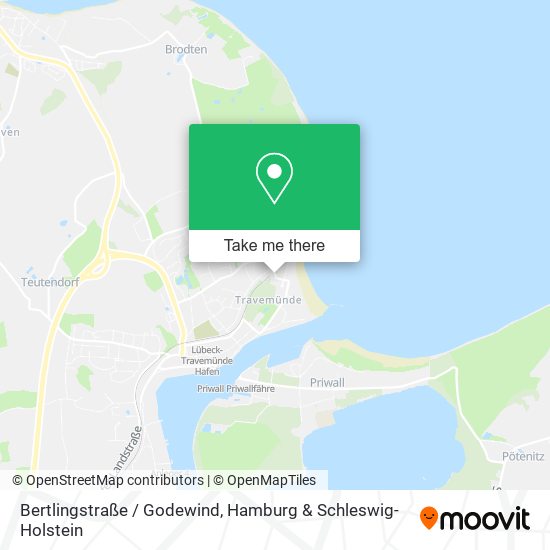 Bertlingstraße / Godewind map