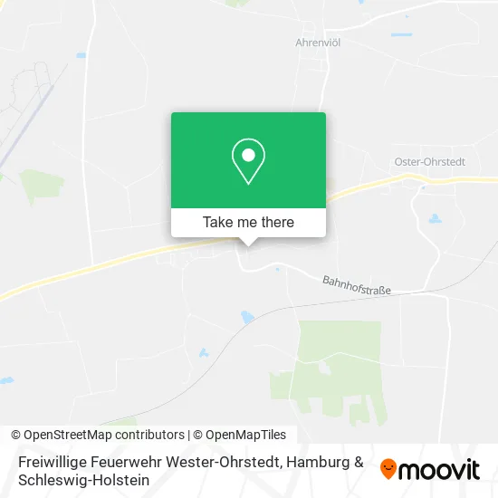 Карта Freiwillige Feuerwehr Wester-Ohrstedt
