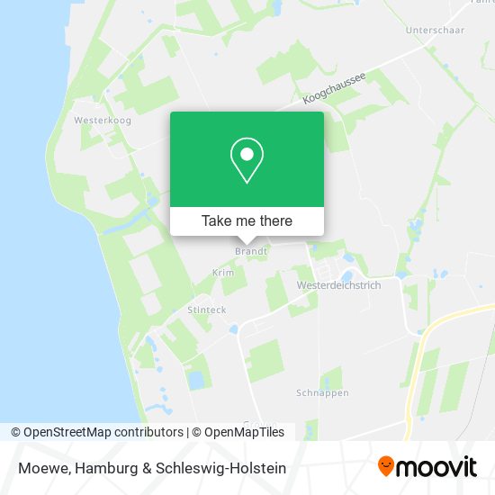 Moewe map