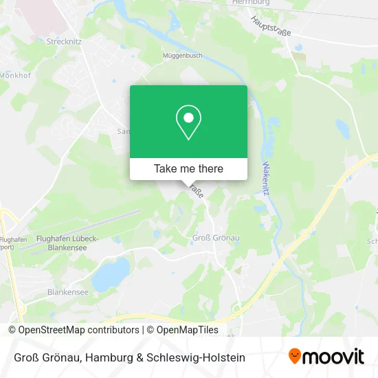 Groß Grönau map