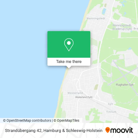 Карта Strandübergang 42
