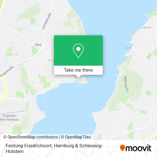 Карта Festung Friedrichsort