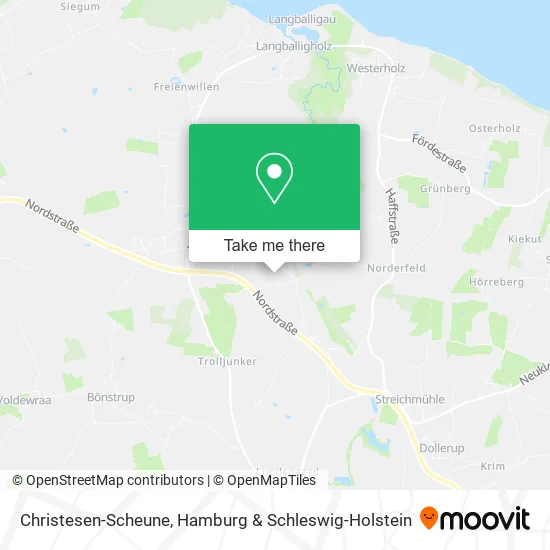 Карта Christesen-Scheune