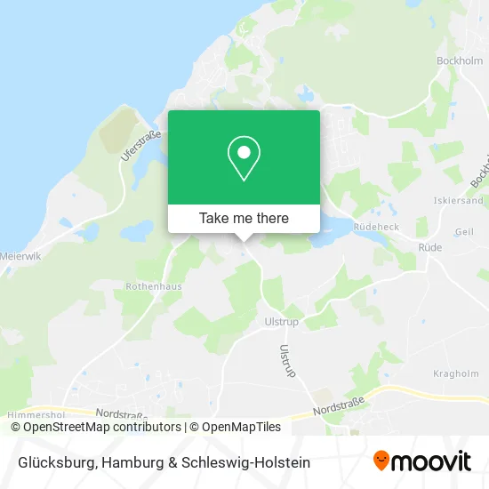 Карта Glücksburg