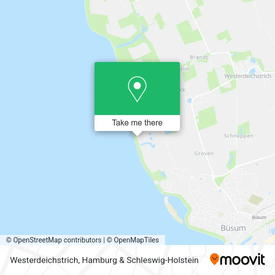 Карта Westerdeichstrich